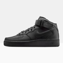 Nike Air Force 1 ’07 Mid Black Sneakers