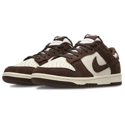 Nike Dunk Low Baroque Brown Leather Sneakers