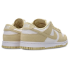 Nike Dunk Low White Beige Leather Sneakers