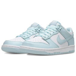 Nike Dunk Low Glacier Blue Leather Sneakers