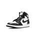 Femmes Nike Air Jordan 1 Mid Noir blanc