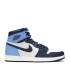 Uomo Nike Air Jordan 1 Mid Blu