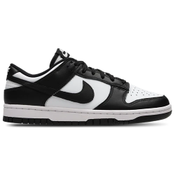 Nike Dunk Low White Black Leather Sneakers