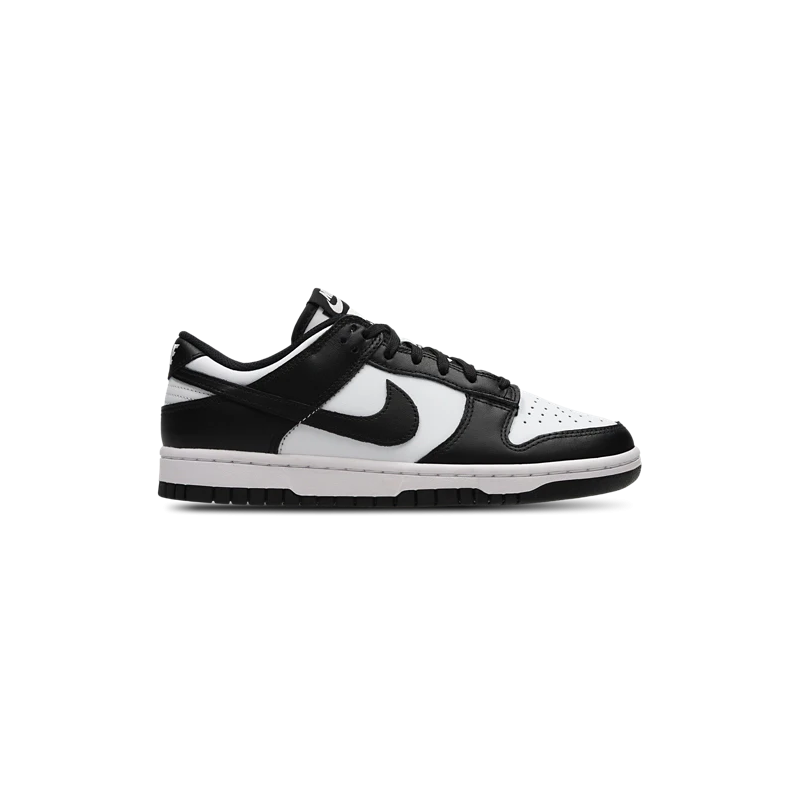 Nike Dunk Low White Black Leather Sneakers