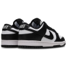Nike Dunk Low White Black Leather Sneakers