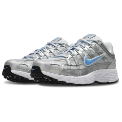 Nike P-6000 Gray Blue Retro Sneakers
