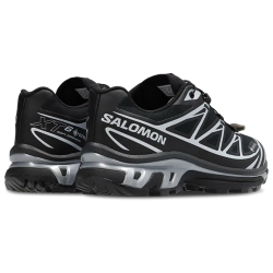 Salomon XT-6 Black Silver Unisex Sneakers