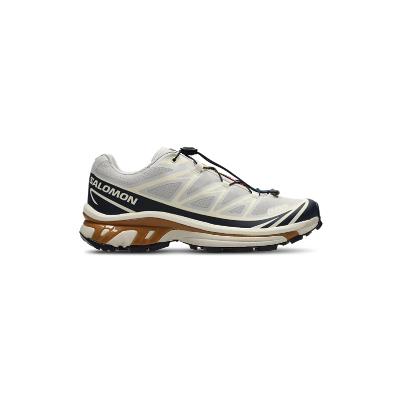 Salomon XT-6 Rock Dark White Sneakers