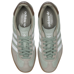 Adidas Gazelle Pebble White Suede Sneakers