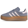 Adidas Gazelle Bold Grey White Women Sneakers