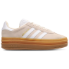 Adidas Gazelle Bold White Gold Women Sneakers