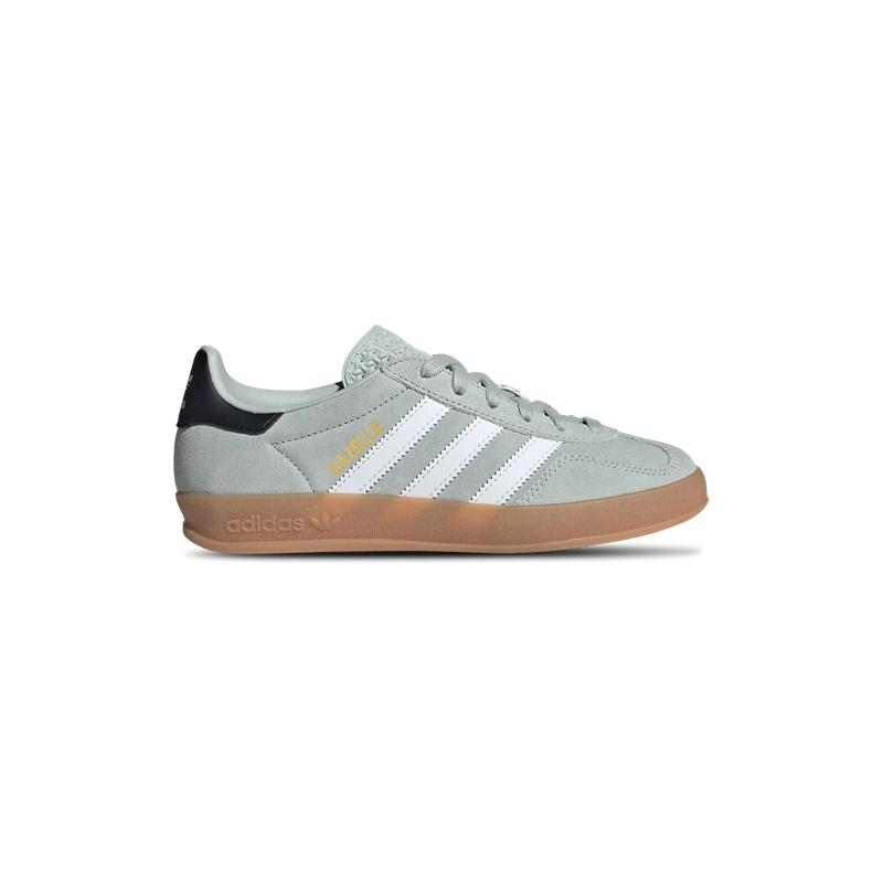Adidas Gazelle Silver White Suede Sneakers