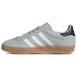 Adidas Gazelle Silver White Suede Sneakers