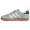 Adidas Gazelle Silver White Suede Sneakers