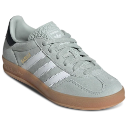 Adidas Gazelle Silver White Suede Sneakers