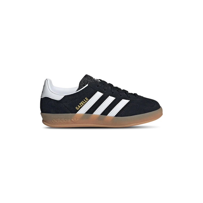 Adidas Gazelle Black White Suede Sneakers