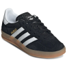 Adidas Gazelle Black White Suede Sneakers