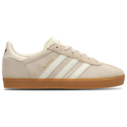 Adidas Gazelle White Beige Suede Sneakers