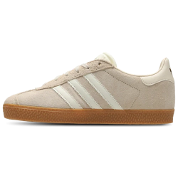 Adidas Gazelle White Beige Suede Sneakers