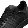 Adidas Superstar II Black Leather Sneakers