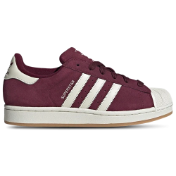 Adidas Superstar II Maroon Leather Sneakers
