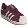 Adidas Superstar II Maroon Leather Sneakers