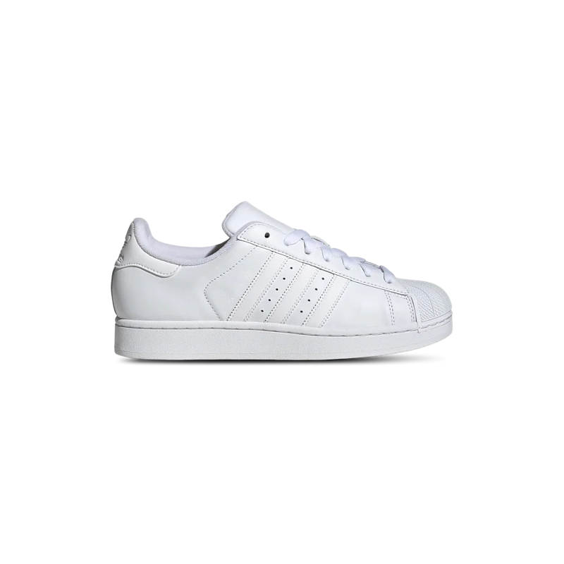 Adidas Superstar II White Leather Sneakers