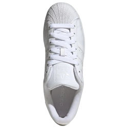 Adidas Superstar II White Leather Sneakers