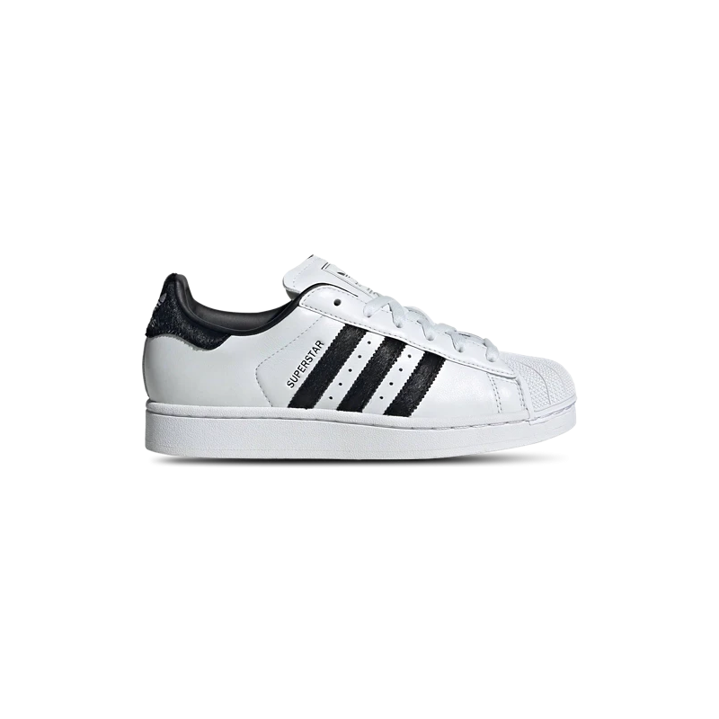 Adidas Superstar II Black White Leather Sneakers