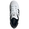 Adidas Superstar II Black White Leather Sneakers
