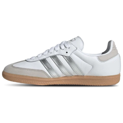 Adidas Samba OG Core White Silver Women Sneakers