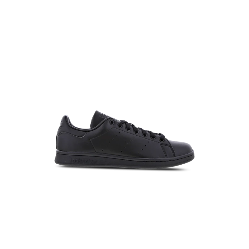 Adidas Stan Smith Black Leather Sneakers