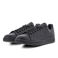 Adidas Stan Smith Black Leather Sneakers