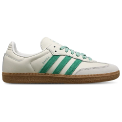 Adidas Samba OG White Green Leather Sneakers