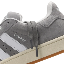 Adidas Campus 00S Gray White Suede Sneakers