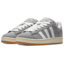 Adidas Campus 00S Gray White Suede Sneakers