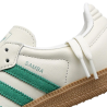 Adidas Samba OG White Green Leather Sneakers