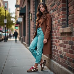 Adidas Samba OG Red Leopard Women Sneakers