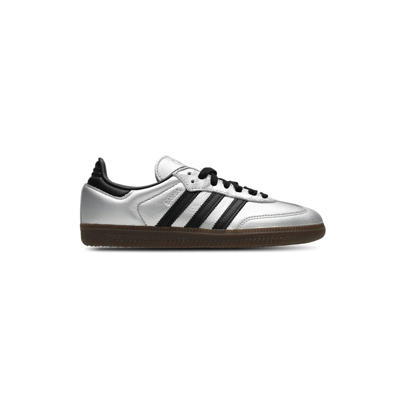 Adidas Samba OG Silver Metallic Black Sneakers