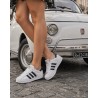 Adidas Superstar II Black White Leather Sneakers