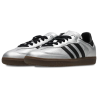 Adidas Samba OG Silver Metallic Black Sneakers