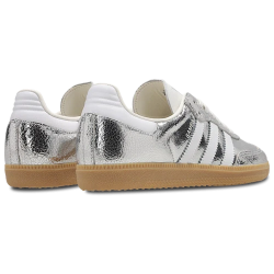 Adidas Samba OG Silver Metallic White Women Sneakers