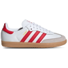 Adidas Samba OG White Red Leather Sneakers