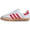 Adidas Samba OG White Red Leather Sneakers