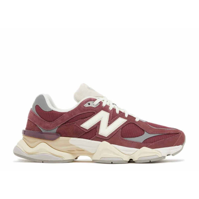 New Balance 9060 Washed Burgundy Women Sneakers