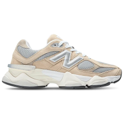 New Balance 9060 Brown Grey Silver Sneakers