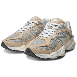 New Balance 9060 Brown Grey Silver Sneakers