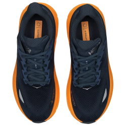 Hoka Clifton 9 Black Orange Running Sneakers