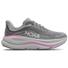 Hoka Bondi 9 Grey Pink Running Sneakers