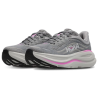 Hoka Bondi 9 Grey Pink Running Sneakers